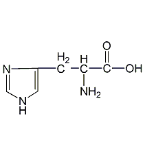 L-組氨酸結(jié)構式