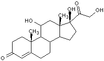 氫化可的松結構式