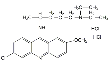 米帕林二鹽酸鹽結構式