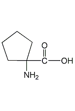 1-氨基-1-環戊羧酸結構式